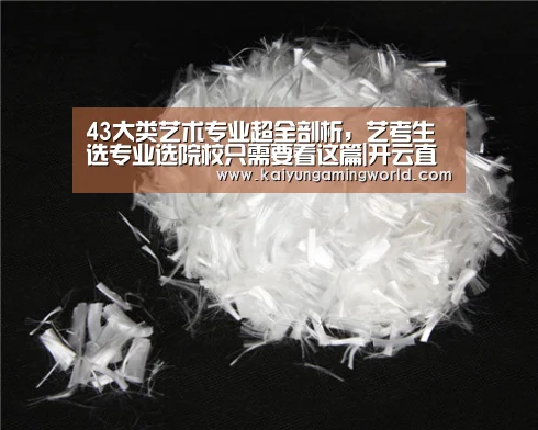 43大类艺术专业超全剖析,艺考生选专业选院校只需要看这篇|开云直播(图4) 开云中心